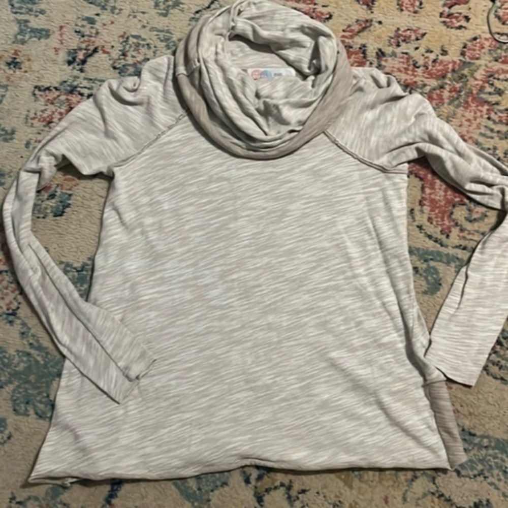 Free People Beach Cowl Neck Top Preloved